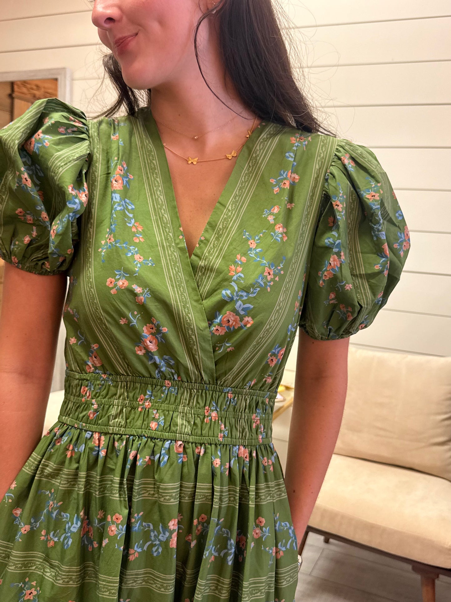Floral Tiered Maxi Dress