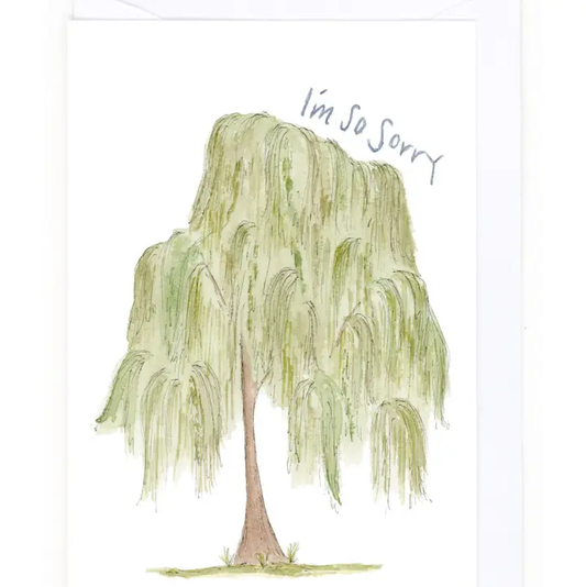 "Weeping Willow" Card