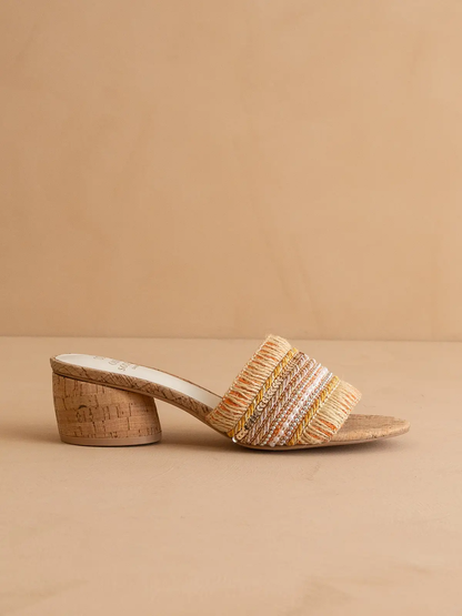 The Tulum Orange Sandal