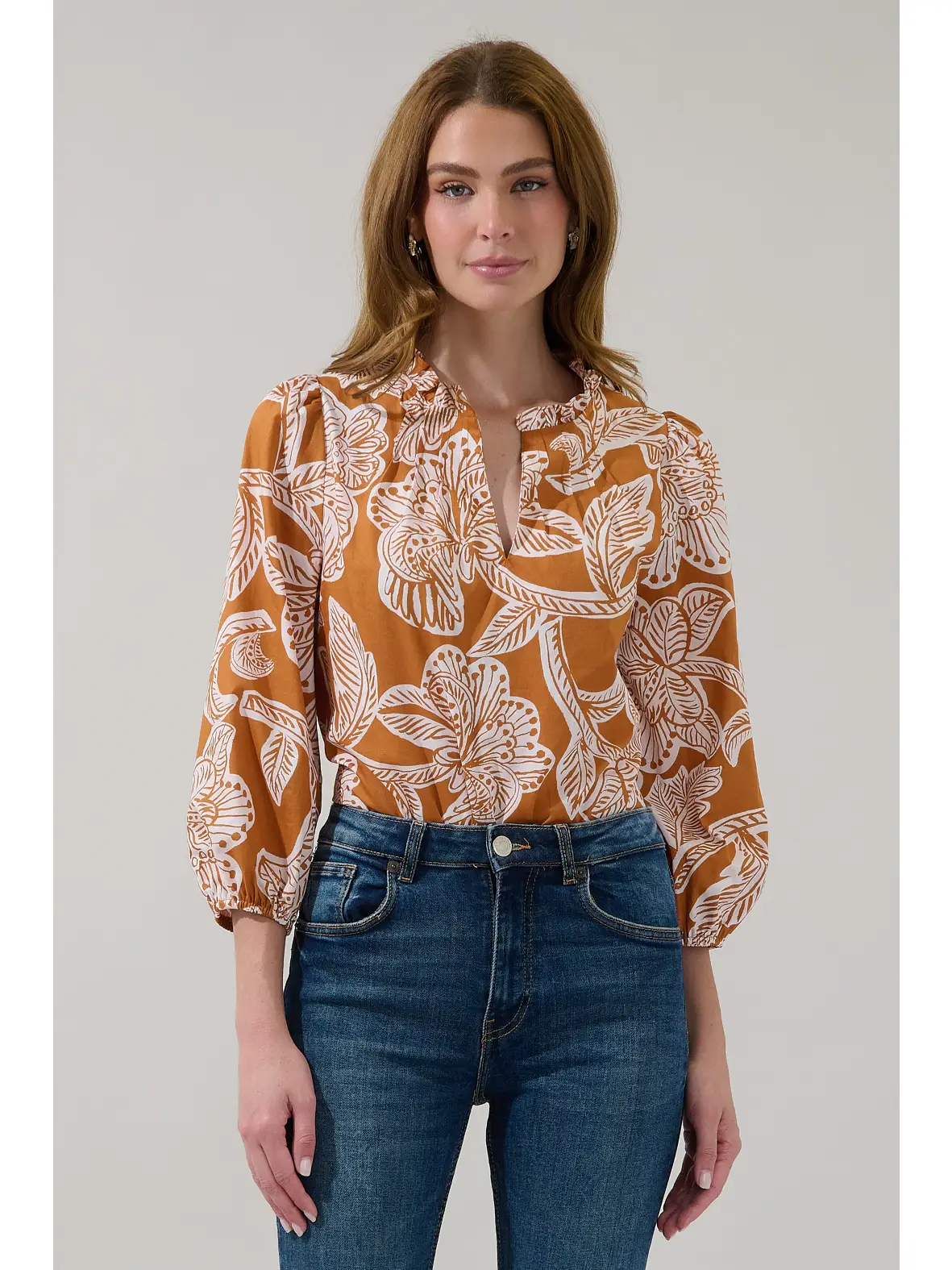 Aranza Pleated Top