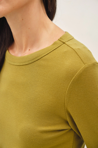 Moss Long Sleeve Knit Top