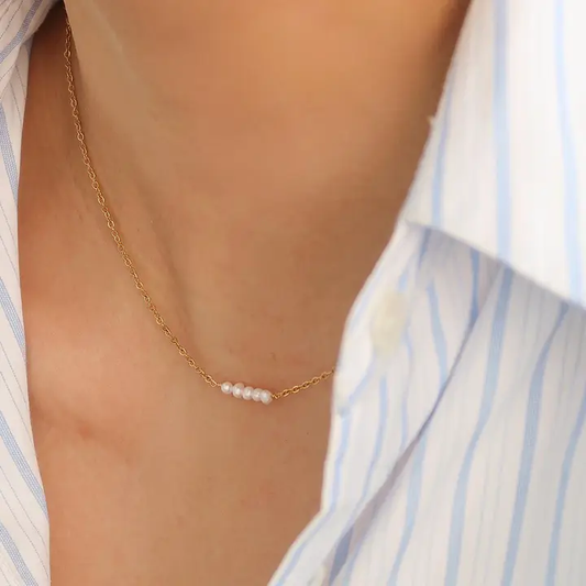 18k Group Necklace
