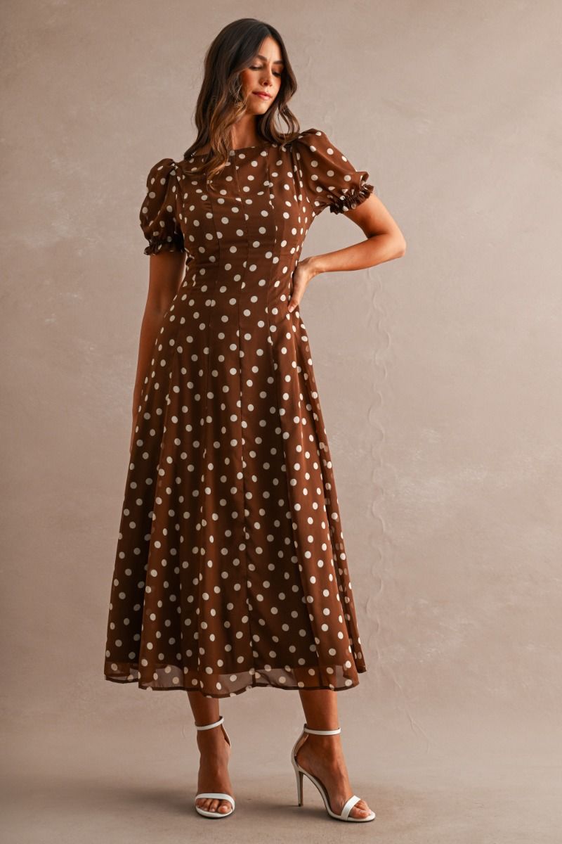 Polka Dot Midi Love