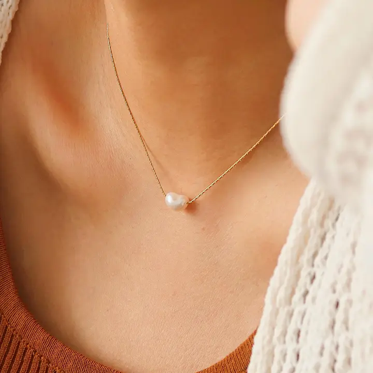 Non-Tarnish Pearl Necklace