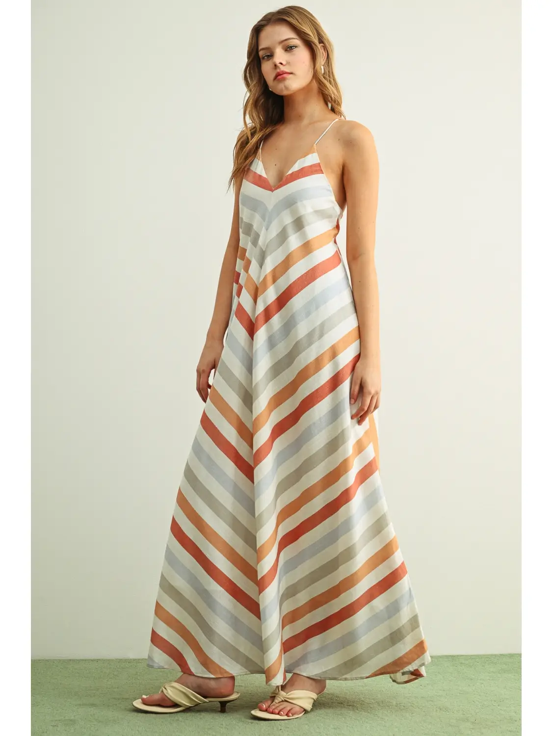 Multi Color Stripe Dress