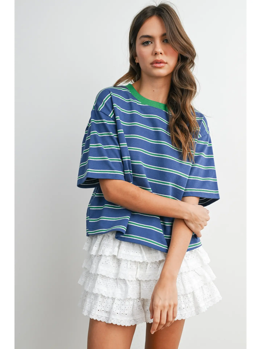 Forward Striped Tee