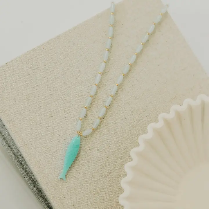 Fish Resin Necklace