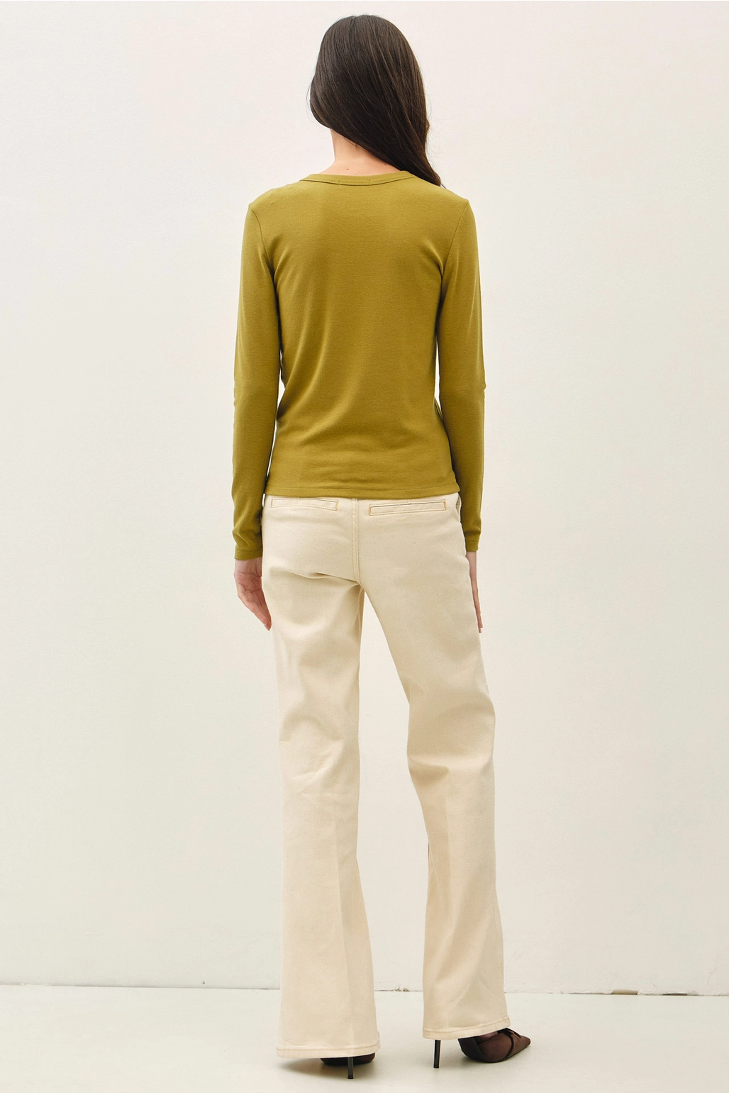 Moss Long Sleeve Knit Top