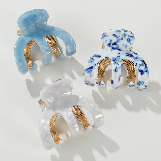 Octopus Metal Claw Clip