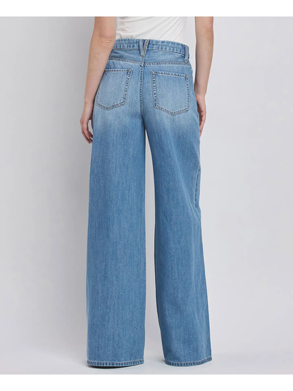 High Rise Wide Leg Jeans