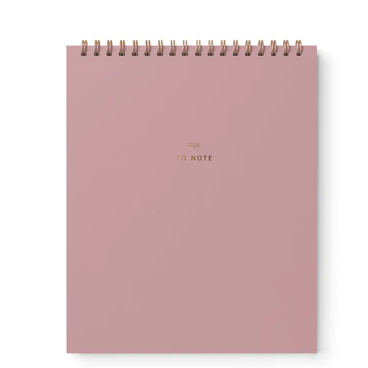 Rose Lined Notebook