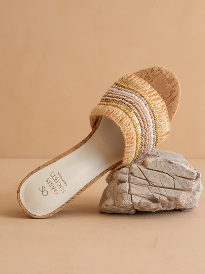 The Tulum Orange Sandal