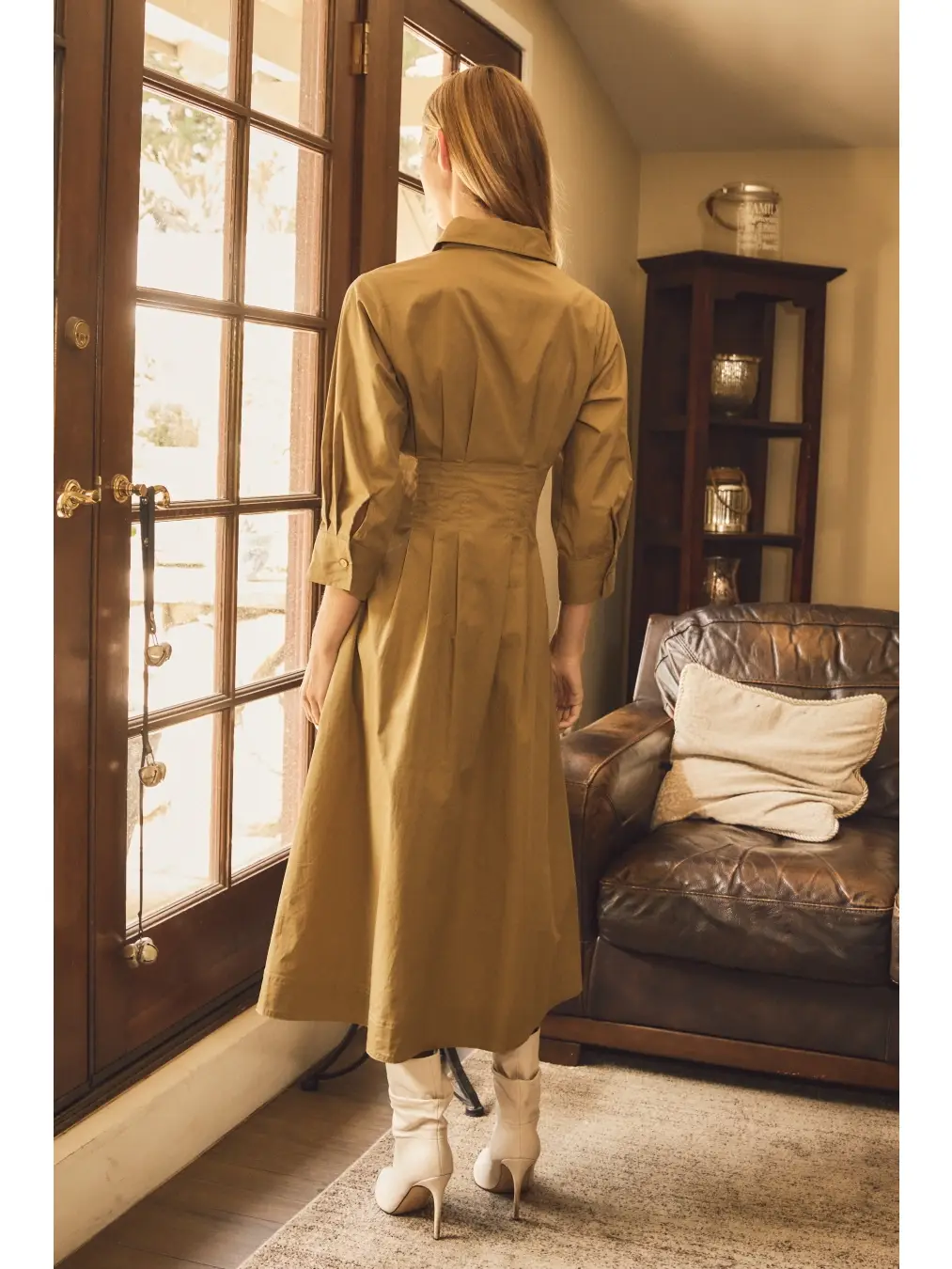 Button Front Dress