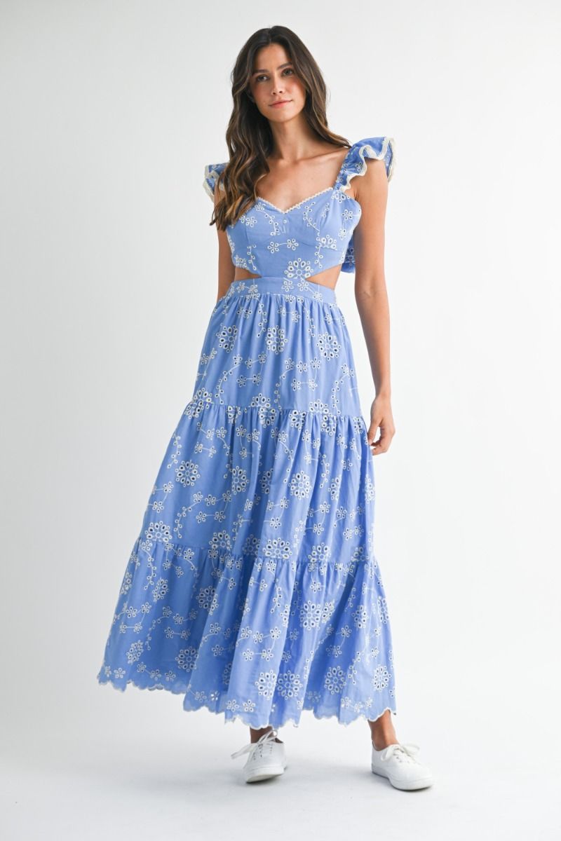 Periwinkle Midi Dress