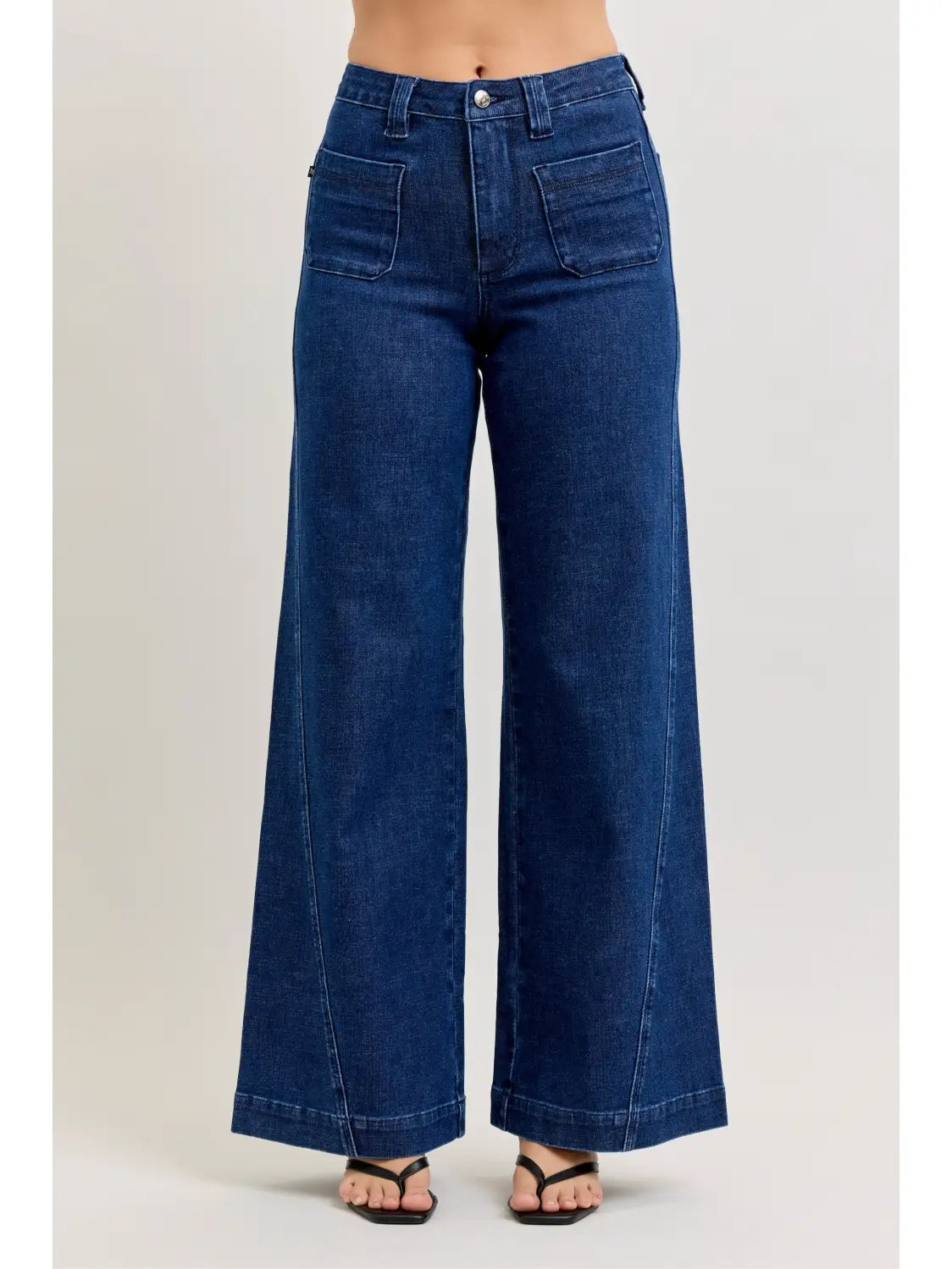 Retro Wide Leg Jeans