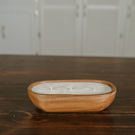 Candle Ready Dough Bowl 6x19 – A Western Wedding Co